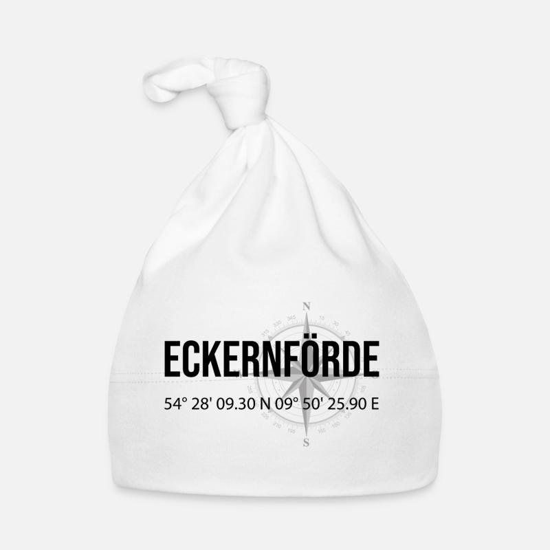 Koordinaten Eckernförde Baby Bio-Mütze