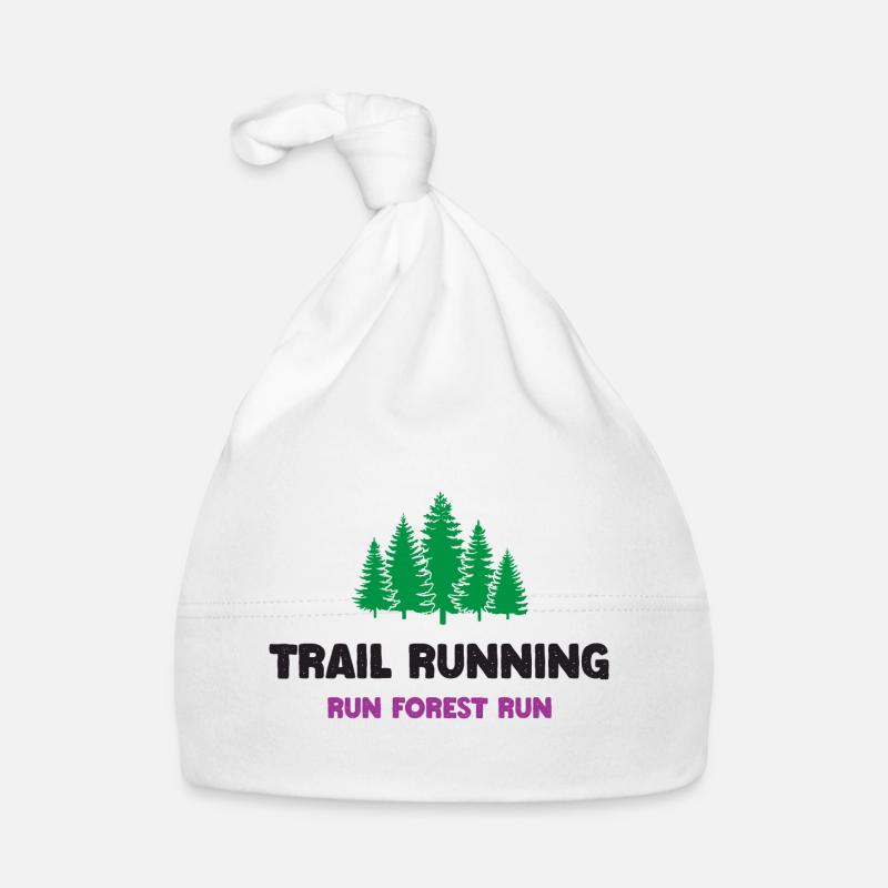 Trail Running - Run Forest Run Organic Baby Cap