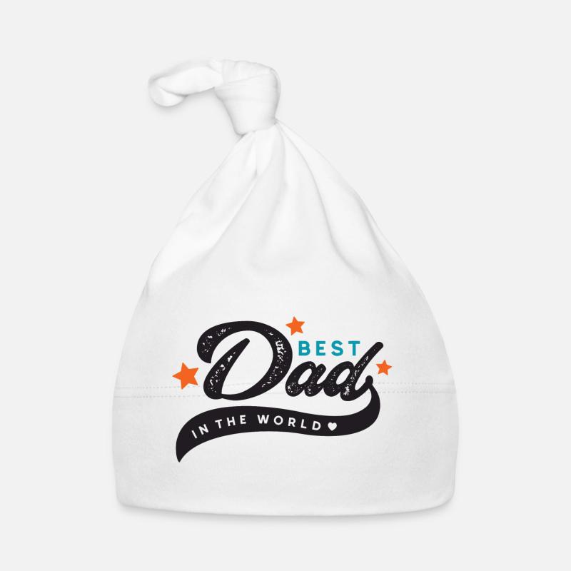 Bester Vater der Welt Baby Bio-Mütze