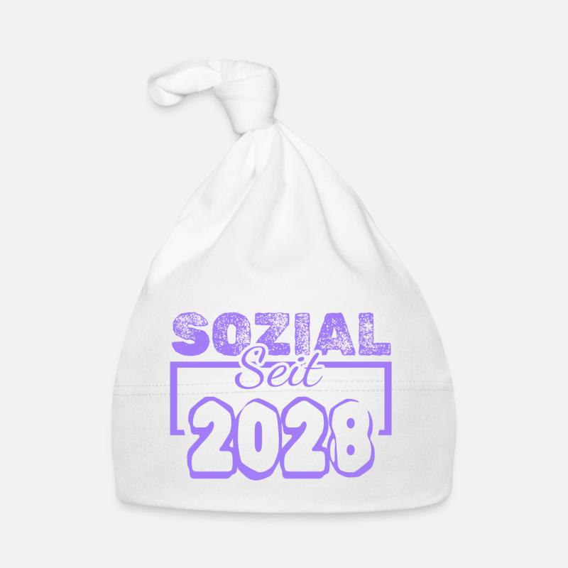 seit 2028 Baby Bio-Mütze