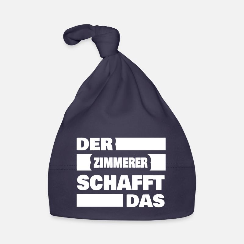 Work Carpenter Organic Baby Cap