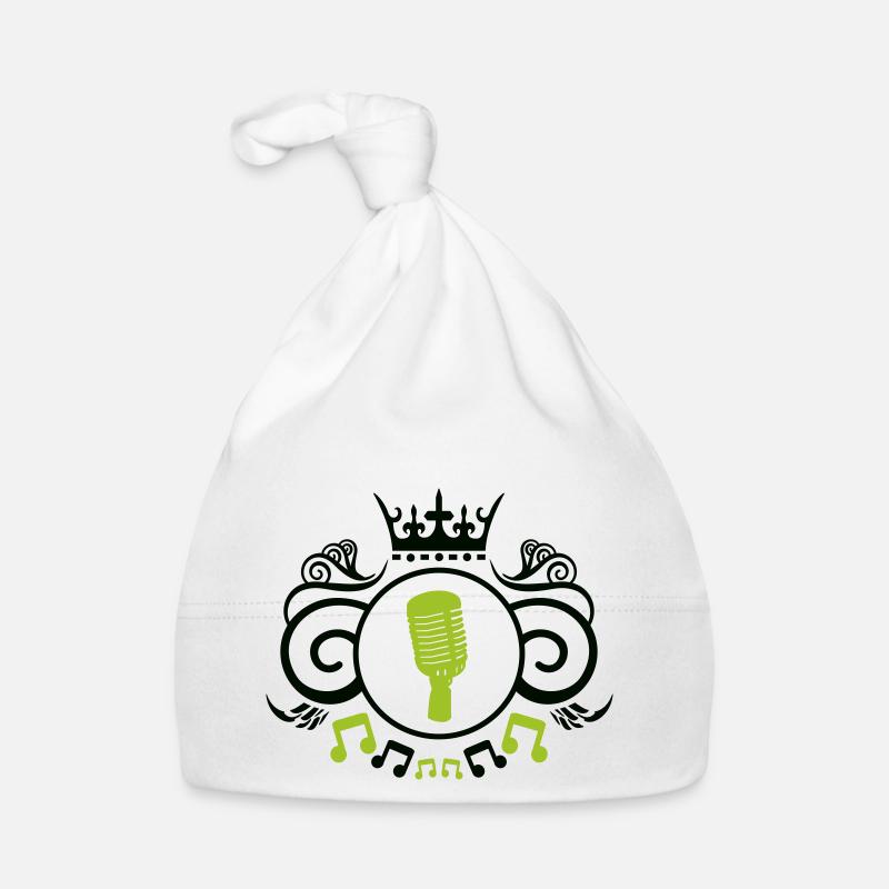 Cresta del microfono Cappellino ecologico per neonato