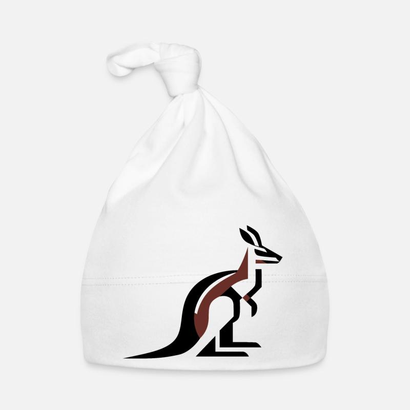 Canguro moderno Cappellino ecologico per neonato
