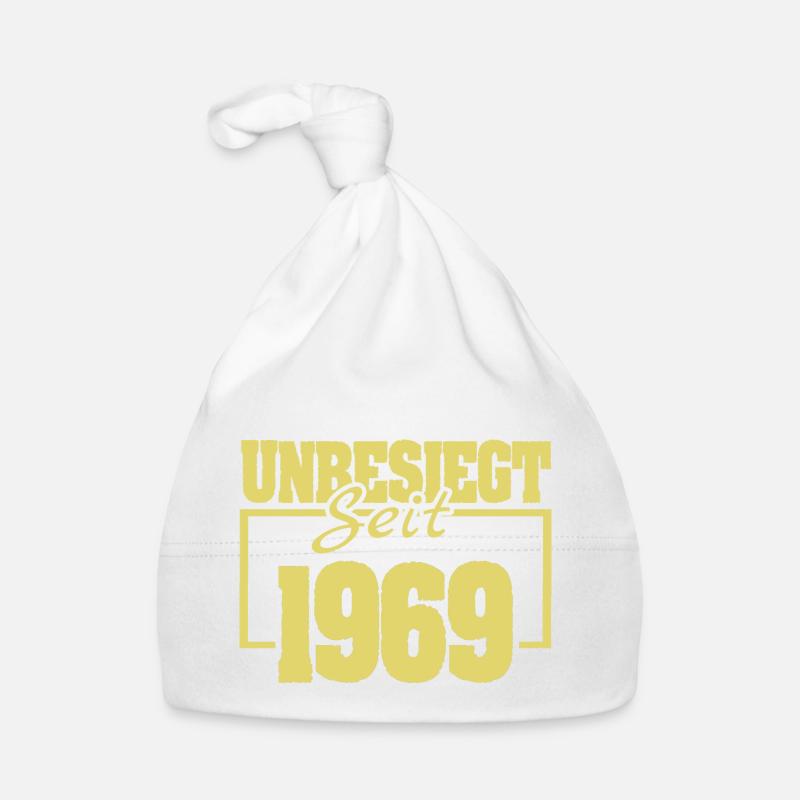 Undefeated in 1969 Organic Baby Cap