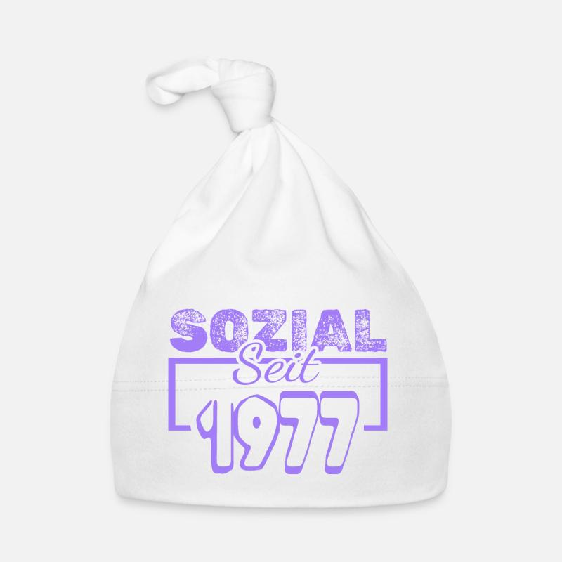 Sozialarbeiter 1977 Baby Bio-Mütze