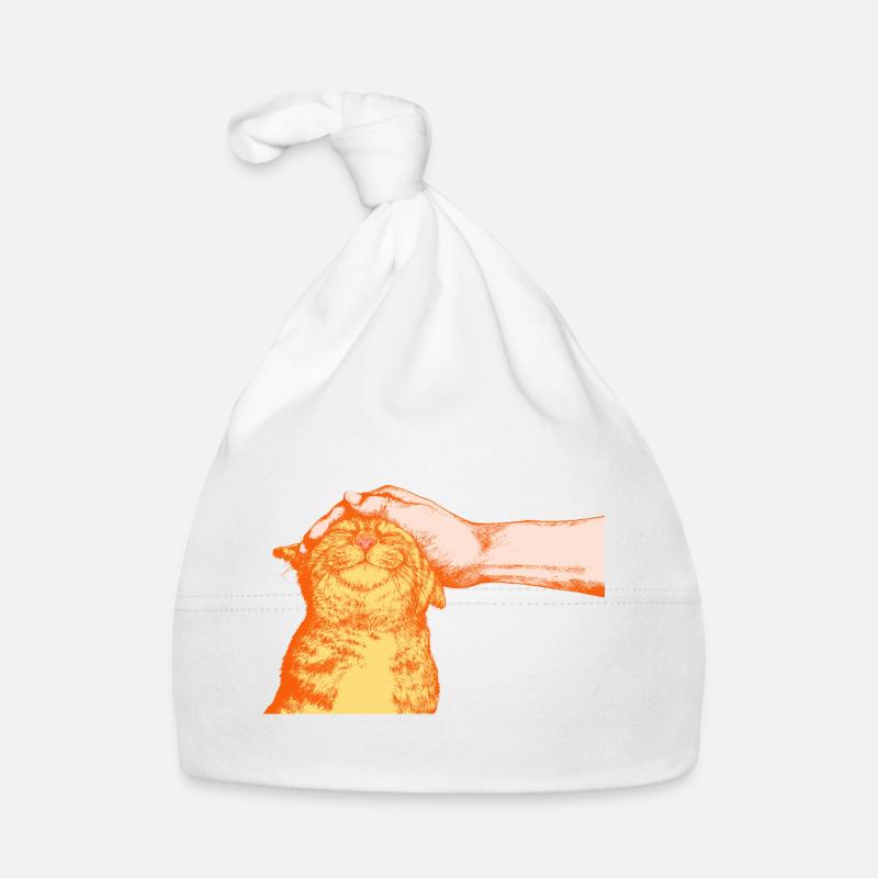 LE CHAT HEUREUX Bonnet bio Bébé