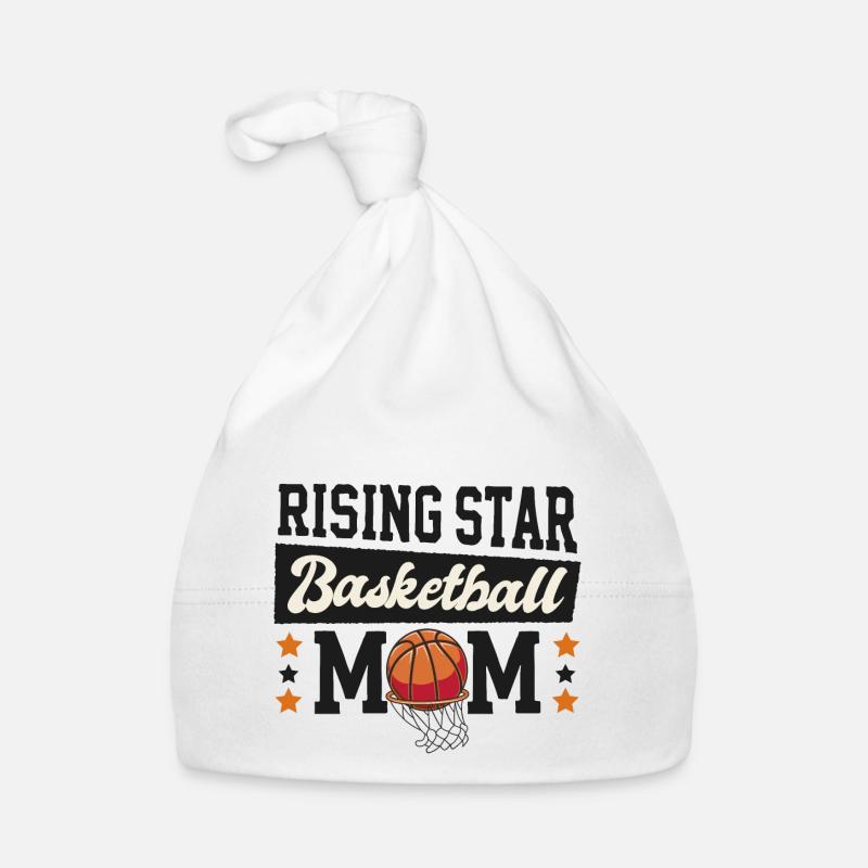 Maman basketteuse d’une étoile montante Bonnet bio Bébé