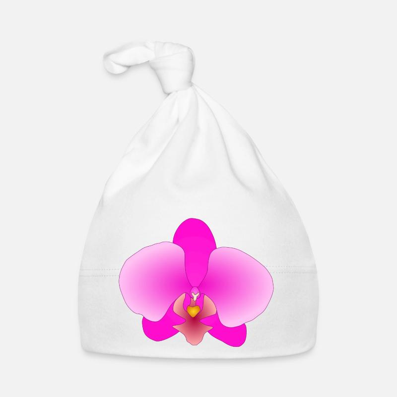 orchidée rose Bonnet bio Bébé