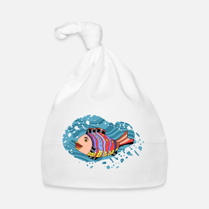 Fisch Baby Bio-Mütze