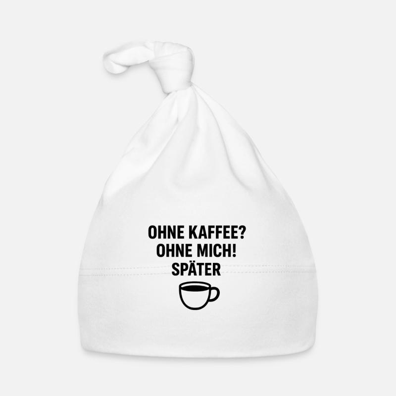 Kaffeetasse mit Spruch und Humor Baby Bio-Mütze