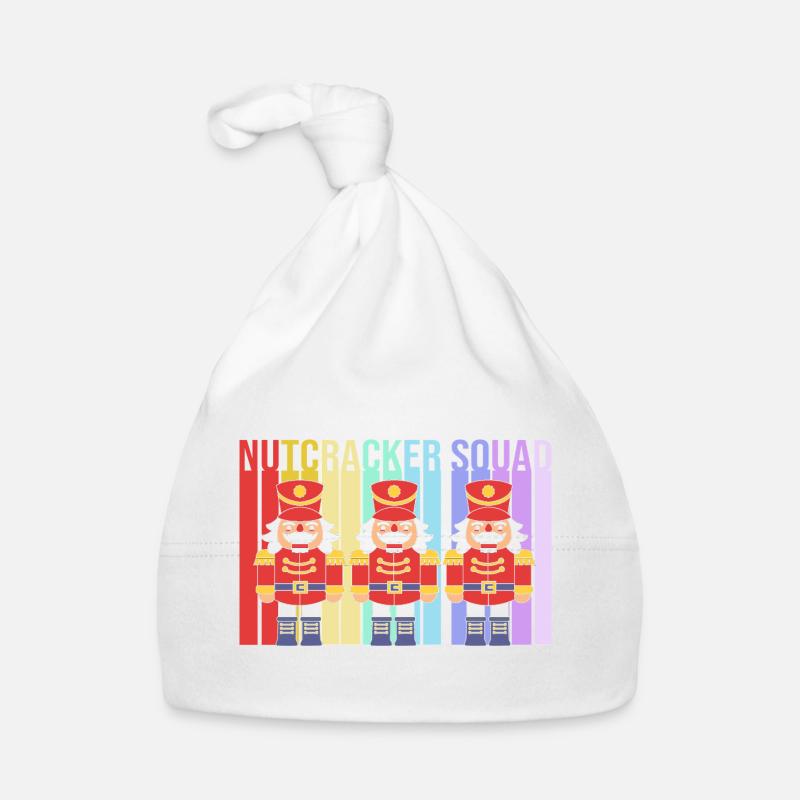 Nutcracker Christmas Organic Baby Cap
