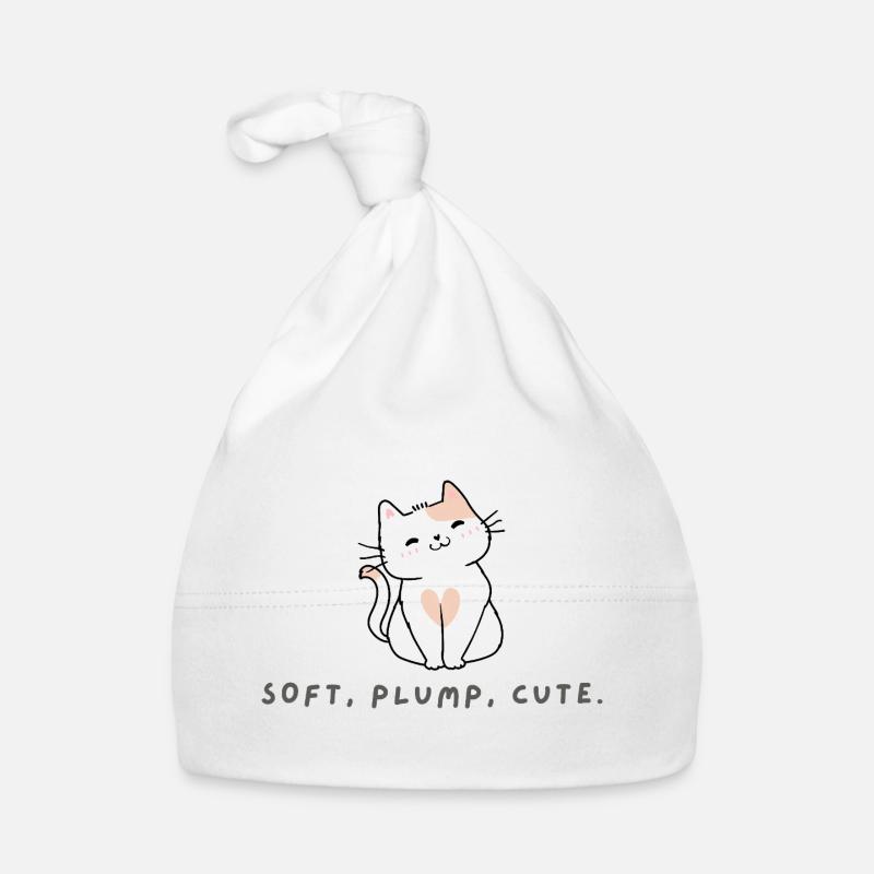 Chat Mignon Dodu et Doux Cadeau Chatons Bonnet bio Bébé