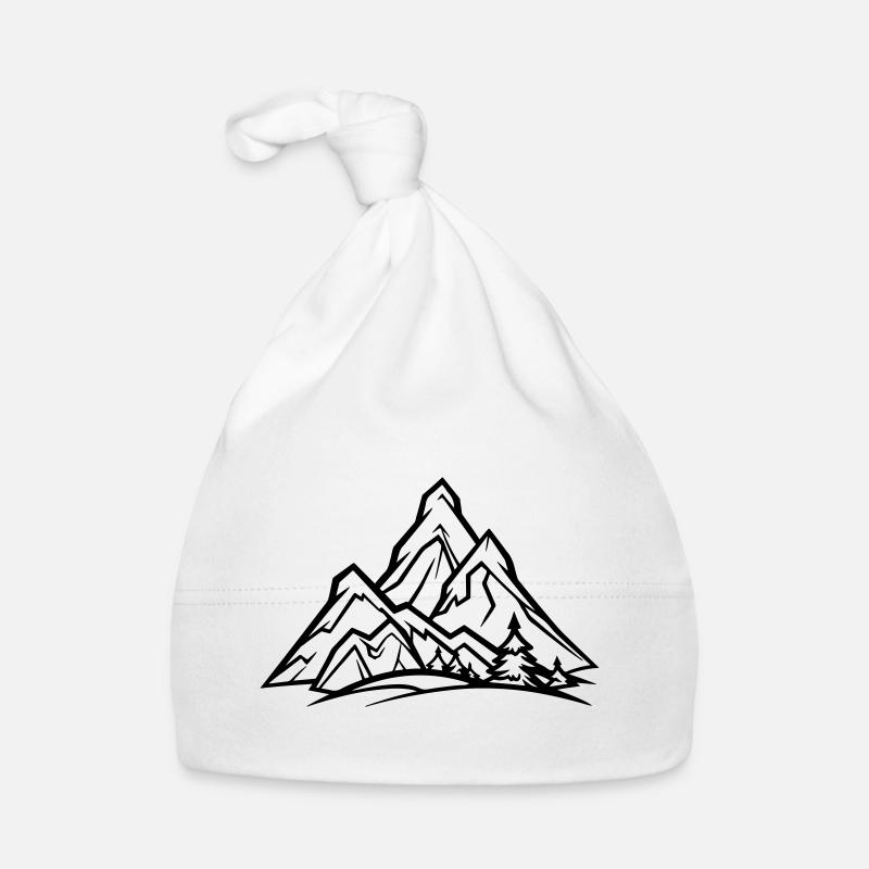 Berge Baby Bio-Mütze
