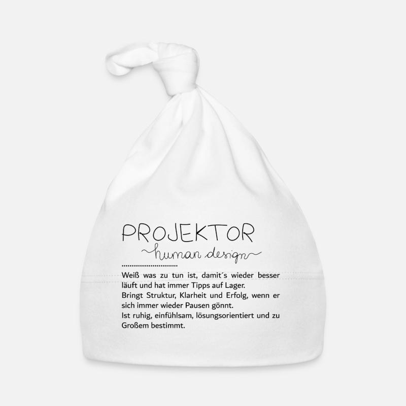 Tu es un projecteur Bonnet bio Bébé