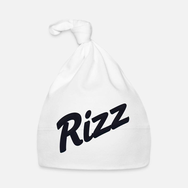 Rizz Neon Script Bonnet bio Bébé