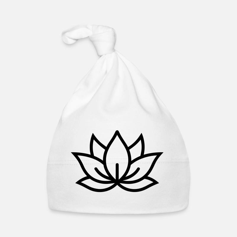 Lotusblüte Baby Bio-Mütze