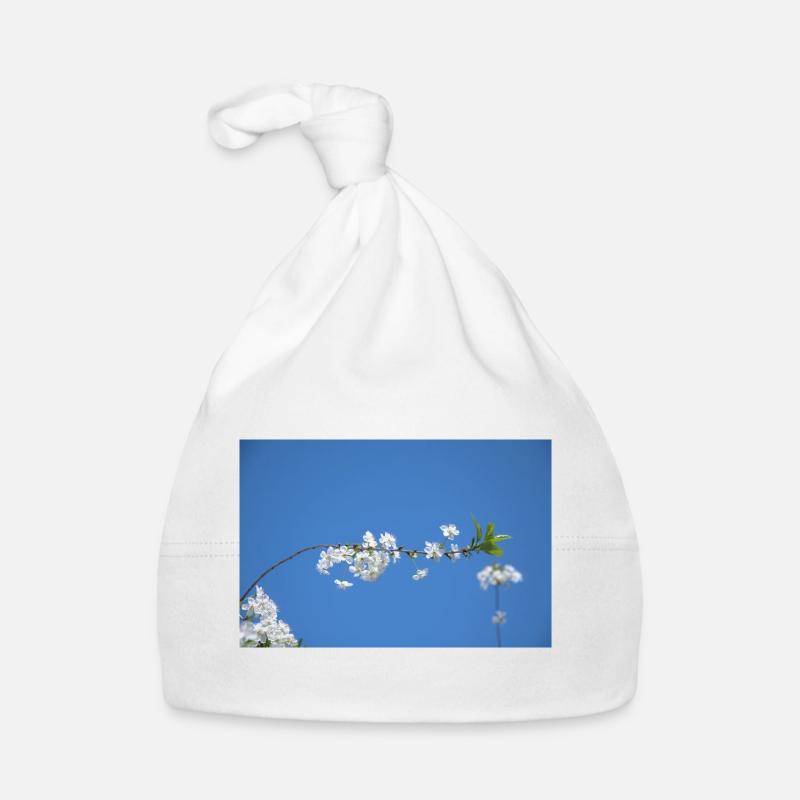 Cherry blossoms Organic Baby Cap