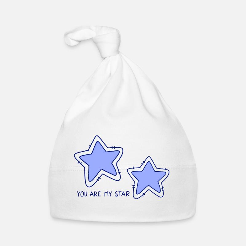 Sterne Baby Bio-Mütze