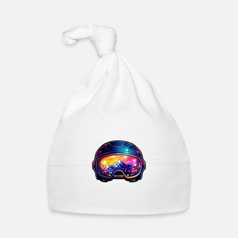 Colored helmet Organic Baby Cap
