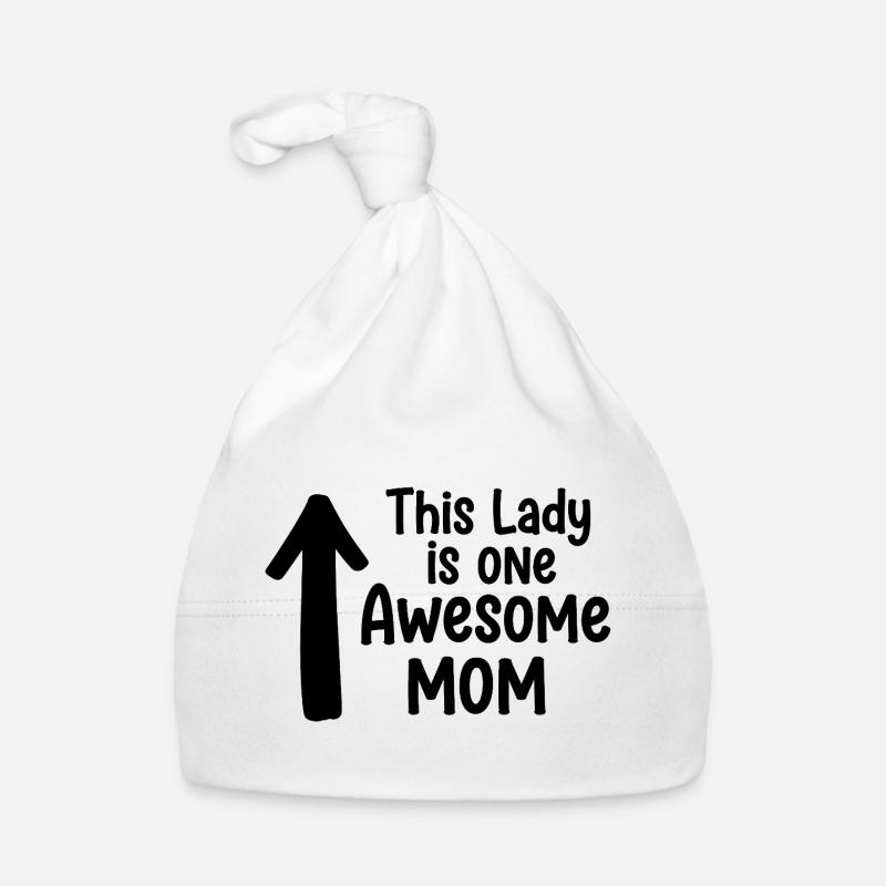 Diese Dame Ist Eine Tolle Mutter Mama Geschenk Baby Bio-Mütze