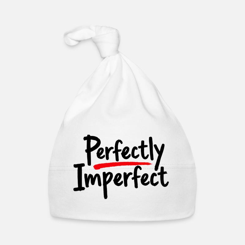 Déclaration parfaitement imparfaite pour l’amour de soi Bonnet bio Bébé
