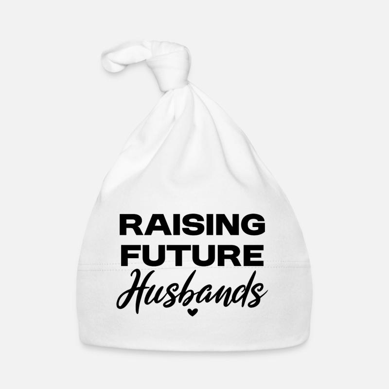 Stolze Jungs-Mama – Raising Future Husbands Baby Bio-Mütze
