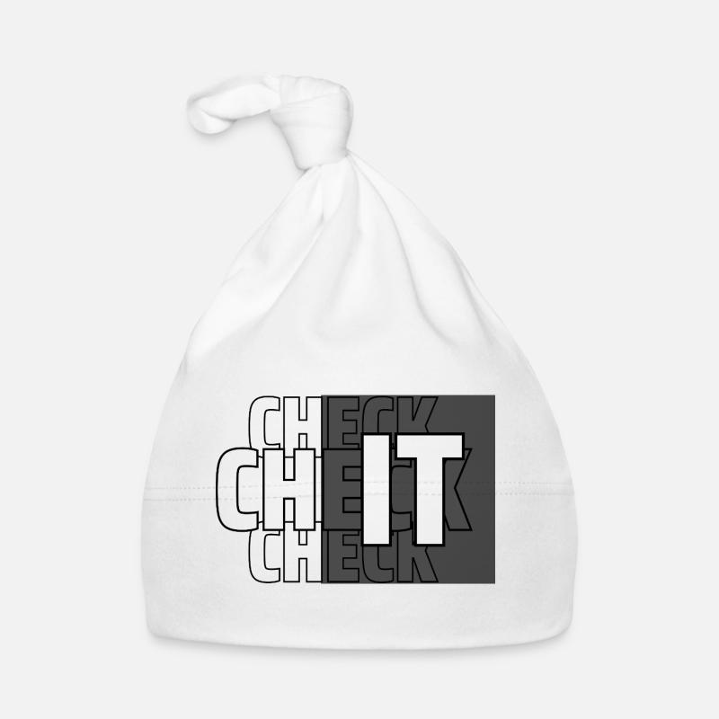 CHECK IT Baby Bio-Mütze