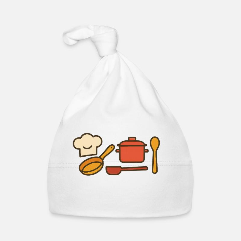 Chef passionné – cuisine adore le plaisir Bonnet bio Bébé