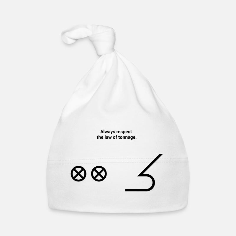 Bow Bow - Seafaring Sailing Ship Captain Organic Baby Cap