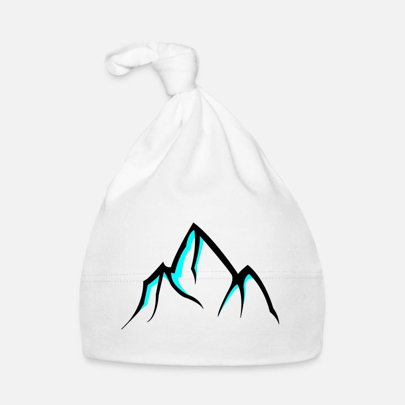 Mountains Mountains Organic Baby Cap