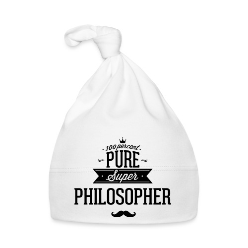 100 Prozent Philosoph - Baby Bio-Mütze