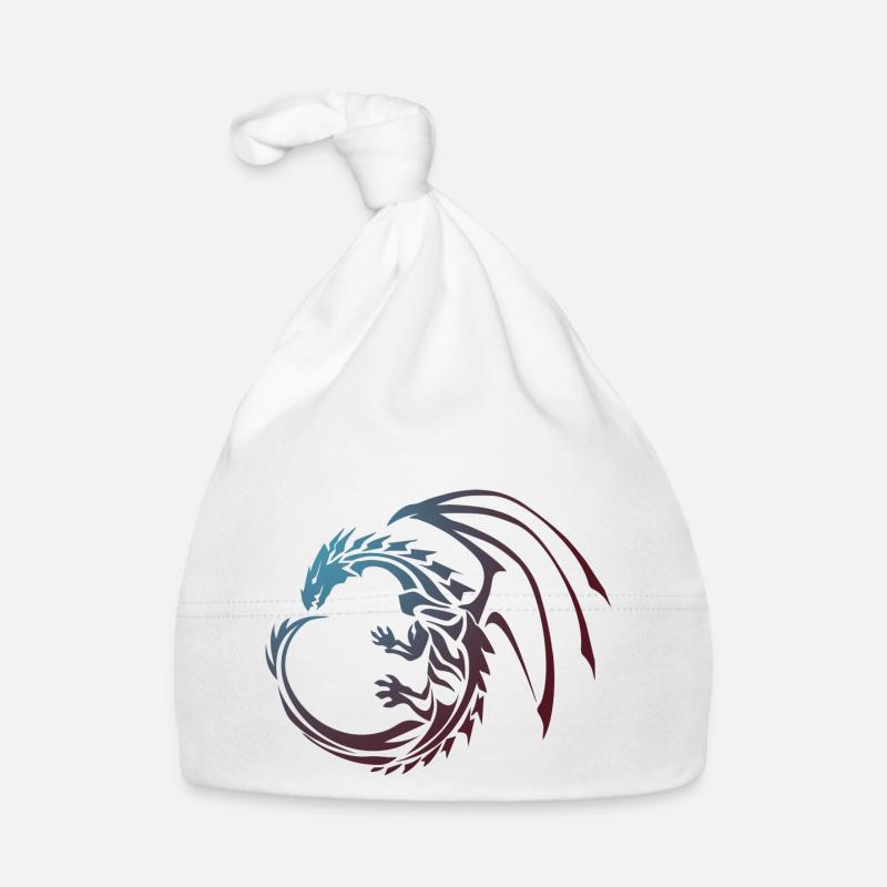 couleur du dragon Bonnet bio Bébé