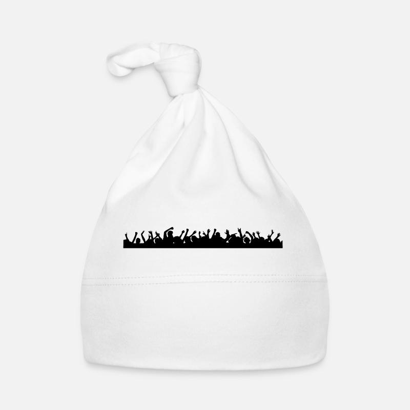 crowd_people Organic Baby Cap