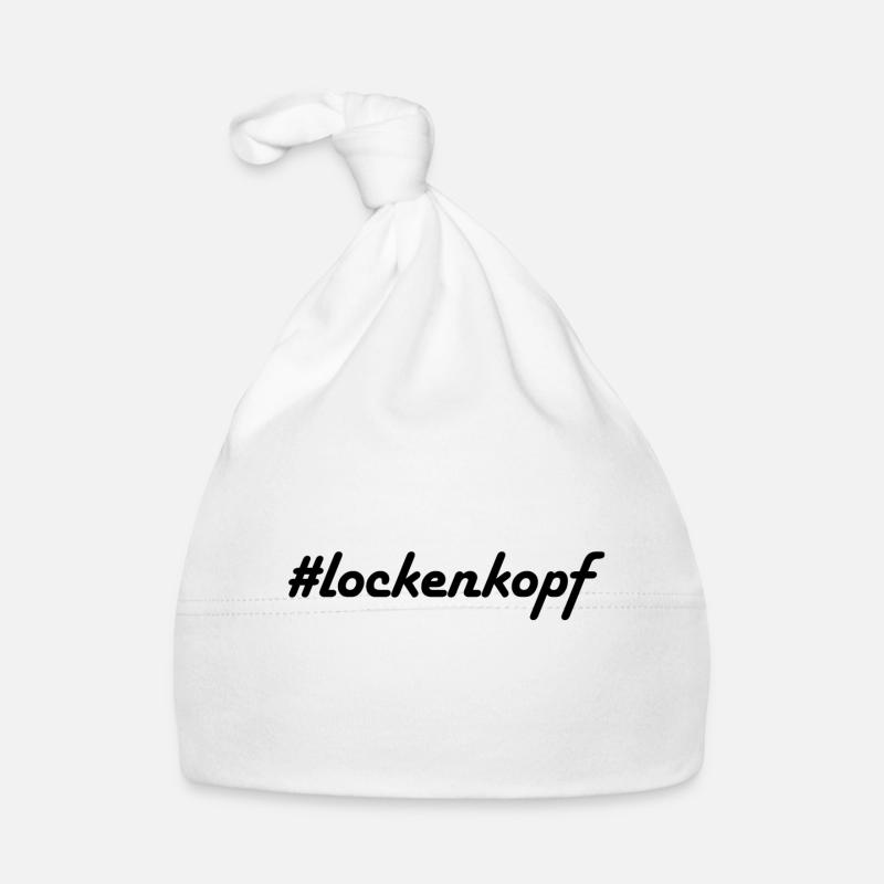 #lockenkopf - Bonnet bio Bébé - blanc