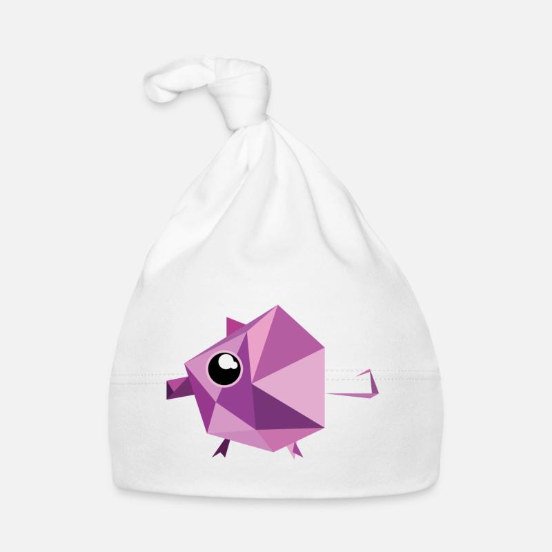 Süßes Schwein pink Geschenk Baby Bio-Mütze