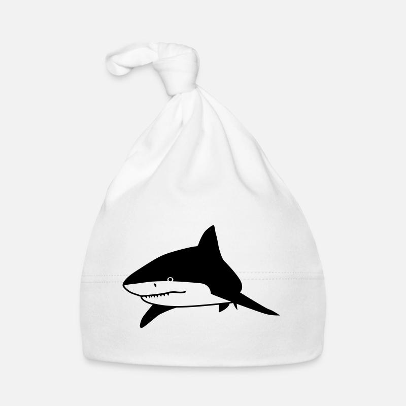 shark animal Organic Baby Cap