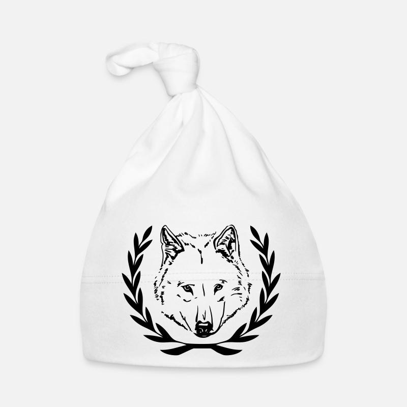tete de loup Bonnet bio Bébé