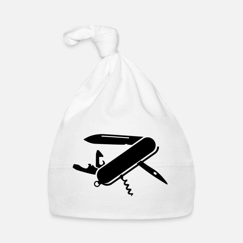 Taschenmesser Baby Bio-Mütze