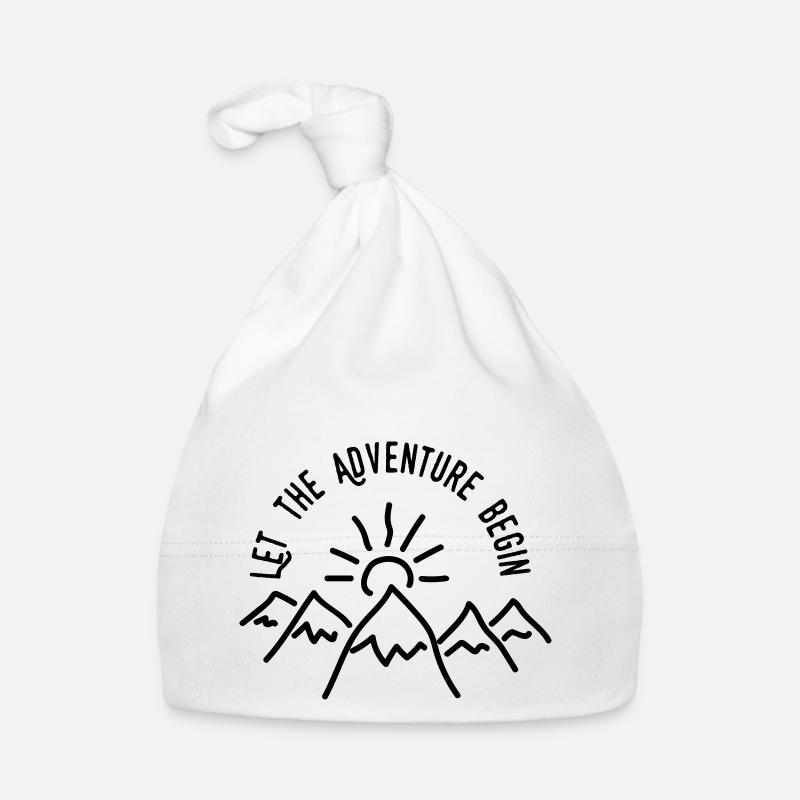AD Let the Adventure Begin Baby Bio-Mütze