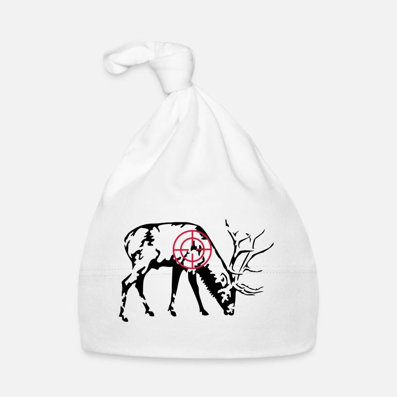 Cerf broutant Bonnet bio Bébé