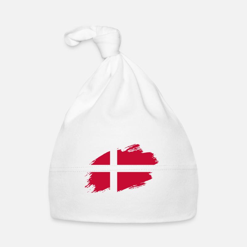 Denmark Danish Flag Flag Organic Baby Cap