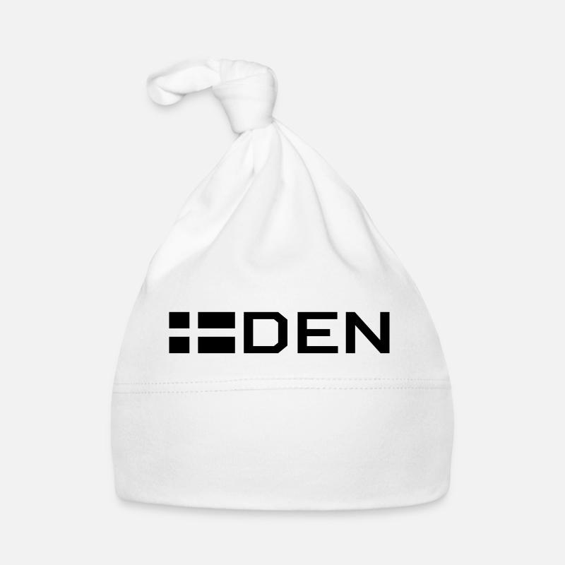 Danish flag Organic Baby Cap