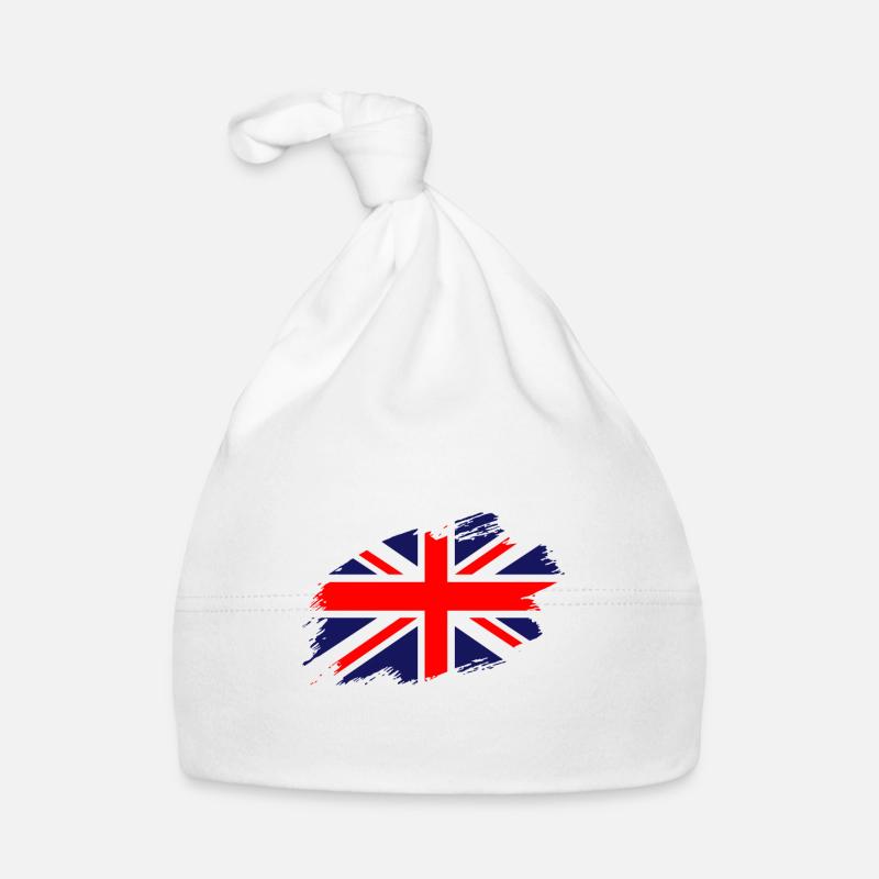 Drapeau britannique Bonnet bio Bébé