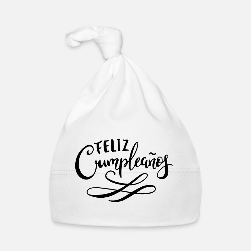 Feliz cumpleanos Baby Bio-Mütze