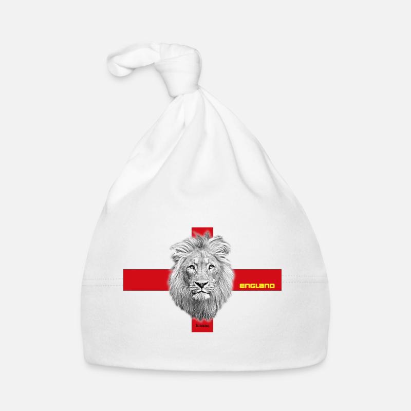 England Löwe Baby Bio-Mütze