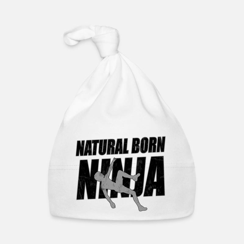 Natural Born Ninja Organic Baby Cap
