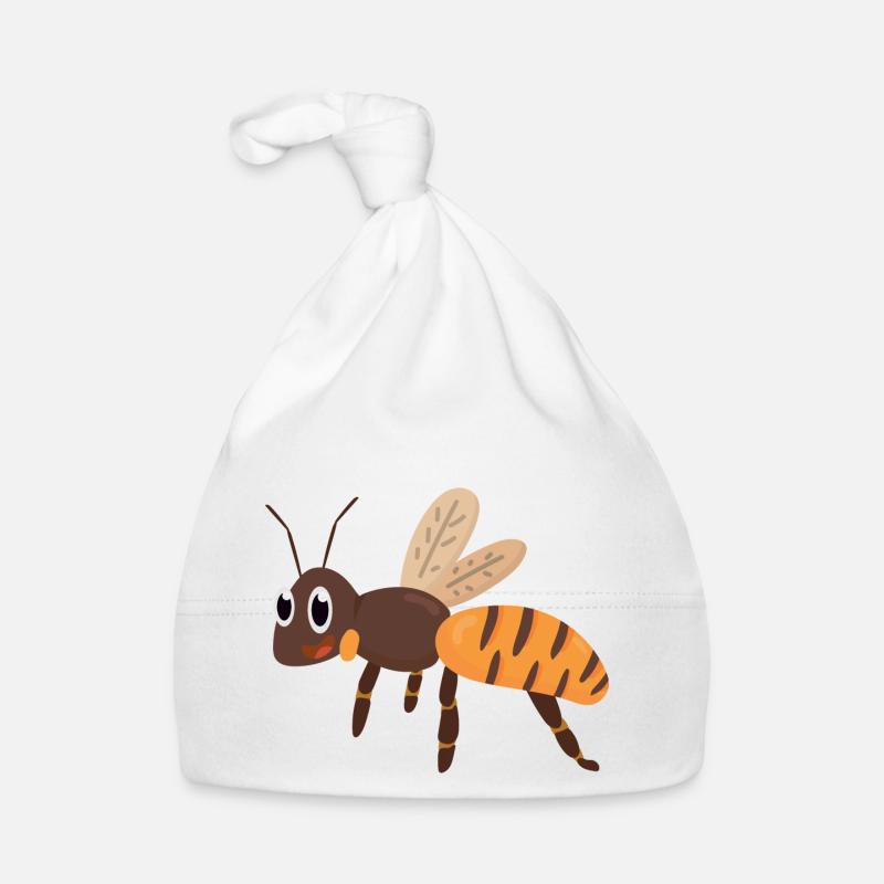 Bee Bumblebee Organic Baby Cap