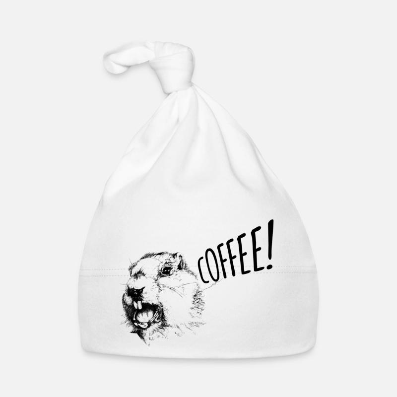 Caffè! Cappellino ecologico per neonato