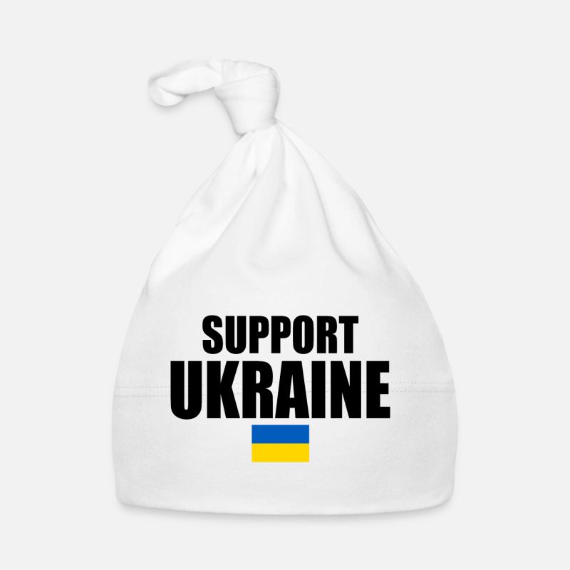 Support ukraine Baby Bio-Mütze