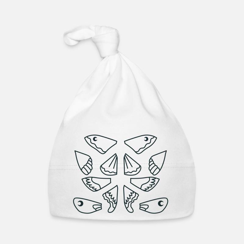 Sélection d’ailes de papillon de nuit Bonnet bio Bébé